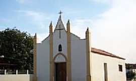 Lapo - Igreja Matriz de So Joo Batista em Lapo-BA-Foto:Vicente A. Queiroz