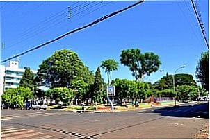 Centro da cidade de Nonoai - RS