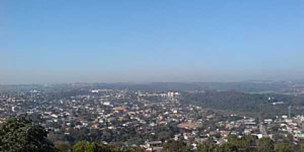 Nossa Senhora Aparecida-RS-Vista aérea da cidade-Foto:leandroventurini 