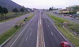 Osrio - Rodovia BR-101 em Osrio-RS-Foto:Archimedes