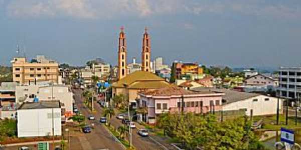 Imagens da cidade de Palmitinho - RS Foto Prefeitura Municipal