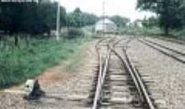 Passo Novo - Estao de Passo Novo, ao fundo, em 10/02/1996-Foto:Alfredo Rodrigues