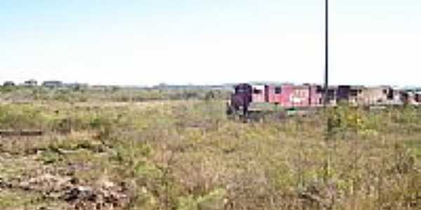 Passagem Ferroviria em Passo Raso-Foto:vila progresso