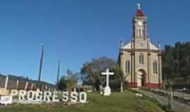 Progresso - Praa e Igreja de Progresso-Foto:Gionatan Nicolini