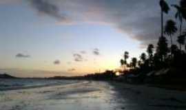 Madre de Deus - belo por-do-sol na praia de madre de deus. bahia, Por gelson de almeida conceição