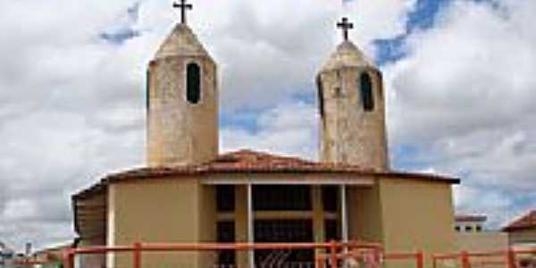 Matriz do Senhor Bom Jesus em Malhada de Pedras-BA-Foto:Vicente A. Queiroz