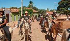 Mandiroba - Mandiroba-BA-Primeira Cavalgada da cidade-Foto:folhasebastianense.