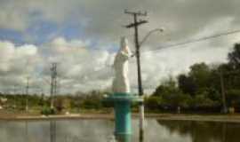 Santa Brbara do Sul - Padroeira da Cidade, Por Mluri S