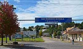 So Francisco de Paula - So Francisco de Paula-RS-Entrada da cidade-Foto:comerdormirviajar.