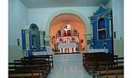 Massacara - Interior da Igreja da Santssima Trindade de Massacara-Foto:museudocumbe.