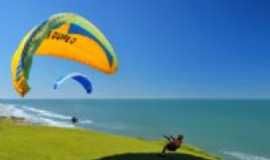 Torres - Paraglider no Morro do Farol, Por Germano Schr