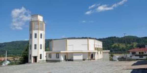 Igreja matriz Nossa Senhora de Caravaggio de Agronmica Santa Catarina, Por Antnio Pedroso