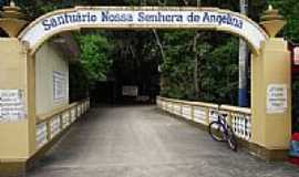 Angelina - Entrada do Santurio de N.Sra.de Angelina-Foto:Angelo Carlos Ronchi