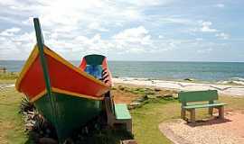 Barra Velha - Barra Velha-SC-Monumento  Pesca Artesanal Aoriana-Foto:Jakson Santos