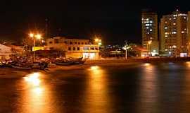 Barra Velha - Barra Velha-SC-Vista noturna da  Praia das Canoas-Foto:Jakson Santos