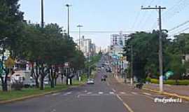 Chapec - Avenida central em Chapec-Foto:fredysilva11