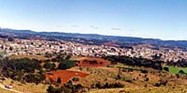 Vista da cidade e regio de Correia Pinto-SC