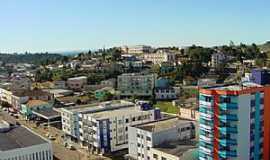 Curitibanos - Curitibanos-SC-Vista da Av.Salomo Carneiro de Almeida e parcial da cidade-Foto:Wolney Cesar Felipe