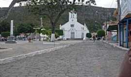 Monte Santo - Monte Santo-BA-Praa Central e Igreja Matriz-Foto:orlando reis