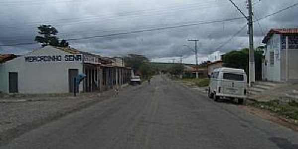 Morrinhos-BA-Rua do Povoado-Foto:flogao.com.br