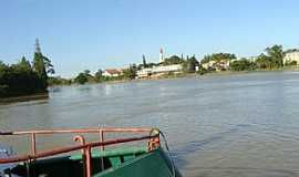 Ilhota - Travessia balsa de Ilhota-SC - por Itajaiagora.com 