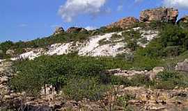 Morro do Chapu - Morro do Chapu-BA-Campo Rupestre e duna na caatinga-Foto:Caio Graco Machado