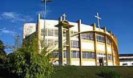Monte Castelo - Igreja Matriz de Monte Castelo-SC-Foto:Sidnei Recco