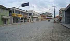 Monte Castelo - Rua central do comrcio em Monte Castelo-SC-Foto:Jair Teixeira