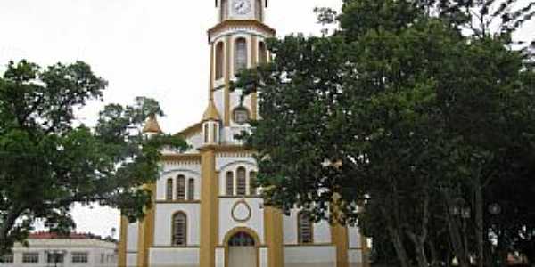 Morro da Fumaça-SC-Matriz de São Roque-Foto:NELIO BIANCO 
