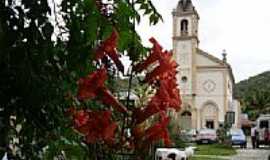 Nova Trento - Igreja construida com a participao de Madre Paulina em Vgolo, Nova Trento-SC-Foto:Romo