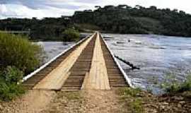 Passos Maia - Ponte Baixa no Rio Chapec em Passos Maia-SC-Foto:Pedro L. V. Junior