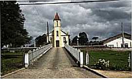 Rancho Queimado - Igreja Matriz em Rancho Queimado-SC-Foto:NLIO BIANCO