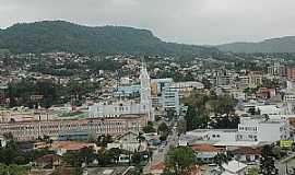 Rio do Sul - VISTA AREA E PARCIAL DO CENTRO DA CIDADE DE RIO DO SUL - por CIBILS FOTOJORNALISMO