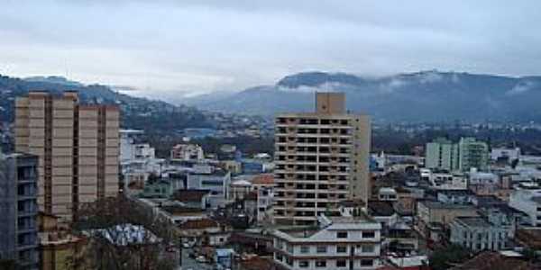 Rio do Sul/SC. Viso area da cidade - Por J C Carvalho