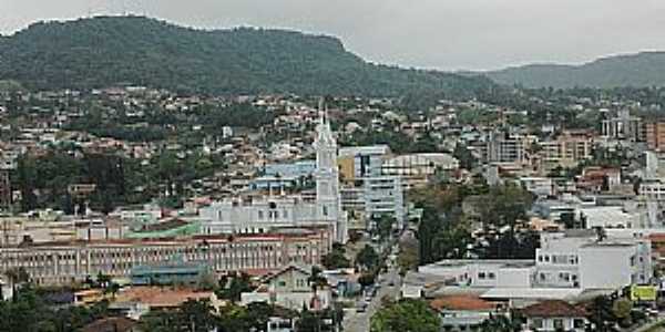 VISTA AREA E PARCIAL DO CENTRO DA CIDADE DE RIO DO SUL - por CIBILS FOTOJORNALISMO