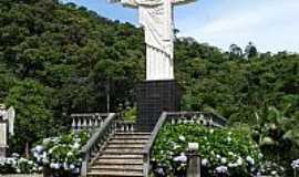 Rodeio - Rodeio-SC-Imagem do Cristo Redentor no Bairro Ipiranga-Foto:Carlos C. Nasato