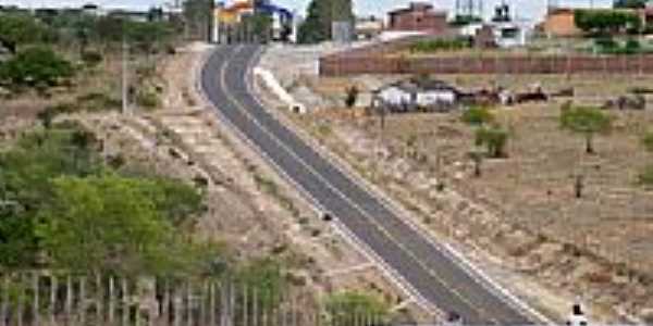 Avenida de entrada de Nordestina-Foto:Erivaldo