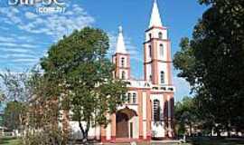 Santa Rosa do Sul - Igreja Matriz de Santa Rosa do Sul-SC-Foto:Brenner W. C.