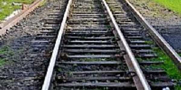 So Bento do Sul-SC-Trilhos da Ferrovia-Foto:Edson A Hardt