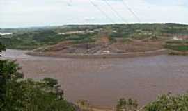 So Carlos - Foz do Rio Chapec em So Carlos-SC-Foto:Paulo Pilenghy