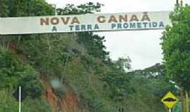 Nova Cana - Entrada para Nova Cana-Foto:cbmatos