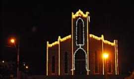 Nova Cana - Igreja Batista vista noturna no Natal-Foto:reinaldoataide