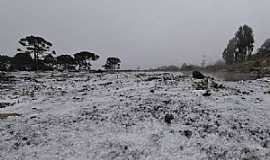 So Joaquim - Imagens da cidade de So Joaquim/SC com queda de neve em Julho/2021-Foto:Mycchel Legnaghi         