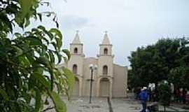 Nova Ftima - Praa central e Igreja em Nova Ftima-Foto:osvaldo Gomes