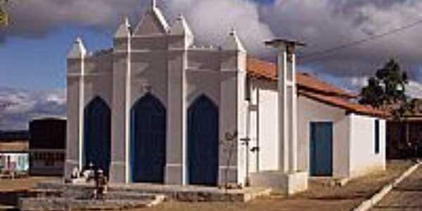 Igreja Matriz no Povoado de Nova Itaip-BA-Foto:nadoautodidata.