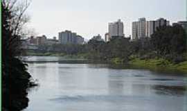 Tubaro - Rio Tubaro e a cidade-Foto:Sandro BR