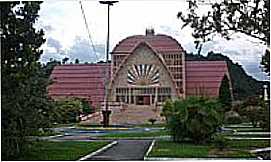 Urubici - Igreja Matriz de N.Sra.Me dos Homens em Urubici-Foto:Silvia Schuma