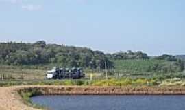 Vargem Bonita - Lago na beira da Rodovia em Vargem Bonita-SC-Foto:THIAGO DAMBROS