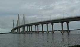 Aracaju - Aracaju-SE-Ponte sobre o Rio Sergipe-Foto:Paulo Targino Moreir