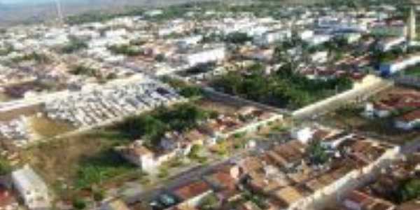 Vista aérea da cidade de Frei Paulo (fotos de Carlos Magno, enviadas por Sérgio Morenno)